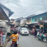 Jaga Kenyamanan Ramadhan, Polsek Entikong Amankan Pasar Ta’jil Sore Hari