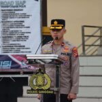 Apel Pagi Waka Polres Sanggau, Kompol Radian Ingatkan Bahaya Judi Online dan Narkoba