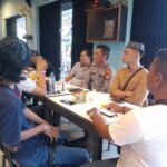 Pererat Hubungan Polri dan Pers, Kasi Humas Polres Sanggau Gelar Silaturahmi