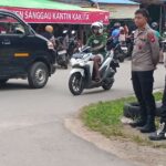 Ramadhan 1447 H, Polres Sanggau Jaga Kondusivitas Pasar Juadah di Simpang Ampera dan Taman Aronk Balopa