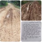 Warga Senuruk Keluhkan Jalan Lintas Selatan Entiku Rusak Akibat Aktivitas Jonder Angkut Sawit