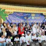 Sultan Syarif Melvin Buka Bersama Anak Yatim