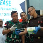 Gagalkan Penyelundupan 55,2 Kg Sabu di Perbatasan, Pangdam XII/Tpr Pimpin Press Release