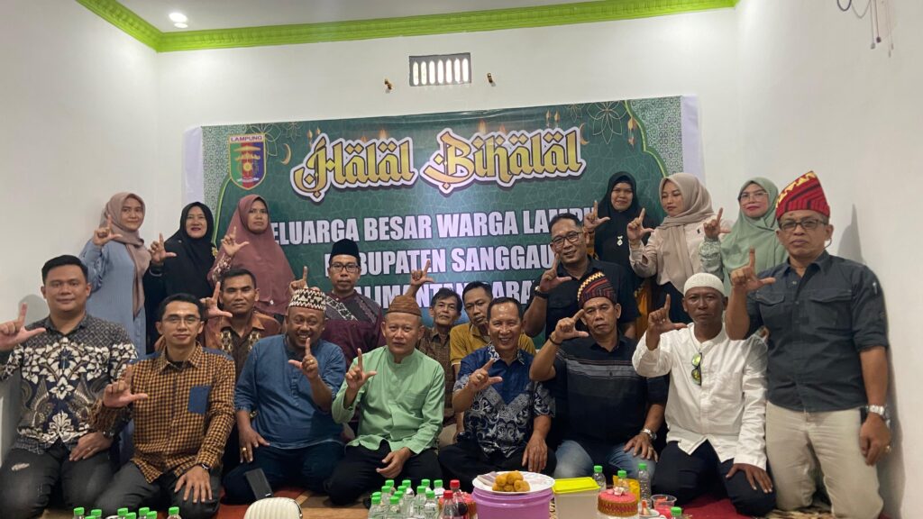 Kompak! Warga Lampung di Sanggau Gelar Halal Bihalal dan Bentuk Organisasi