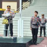 Upacara Sertijab di Polres Sanggau, Kapolres Tekankan Profesionalisme dan Integritas