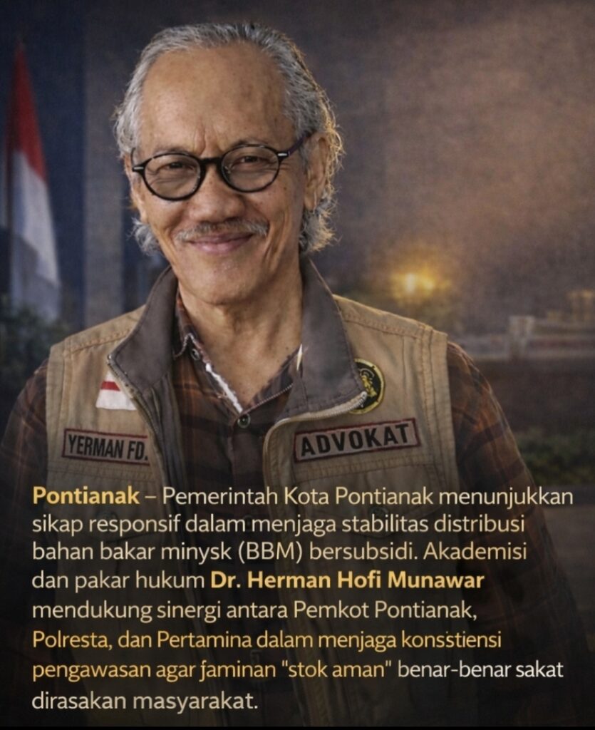 Herman Hofi Munawar: Pengawasan BBM Harus Konsisten, Bukan Sekadar Seremonial