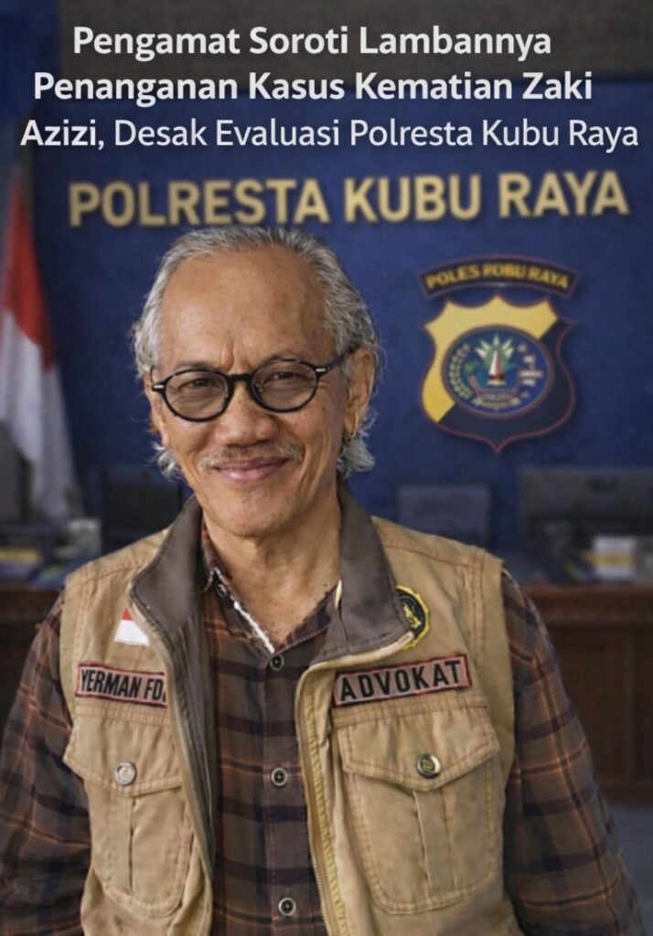 Pengamat Hukum: Penanganan Kasus Zaki Azizi Harus Gunakan Scientific Crime Investigation