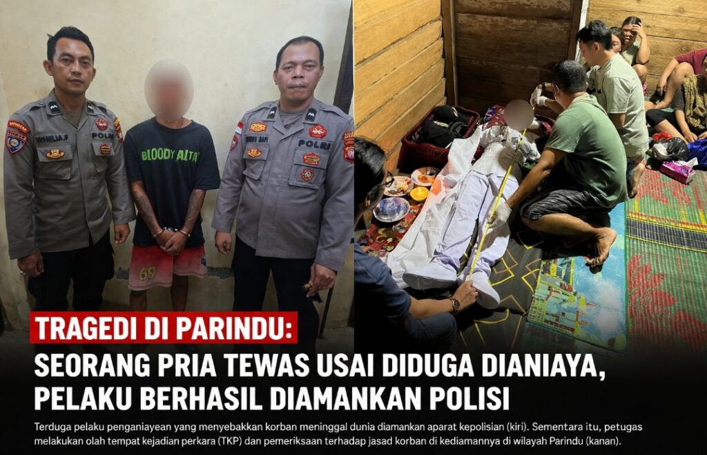 Penganiayaan Maut di Parindu, Satu Pria Tewas, Pelaku Ditangkap Polisi