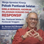 Dr. Herman Hofi: Polsek Pontianak Selatan Contoh Pelayanan Publik yang Efektif