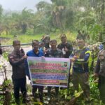 Polsek Tayan Hulu Tertibkan PETI di Desa Janjang, Alat Tambang Dimusnahkan