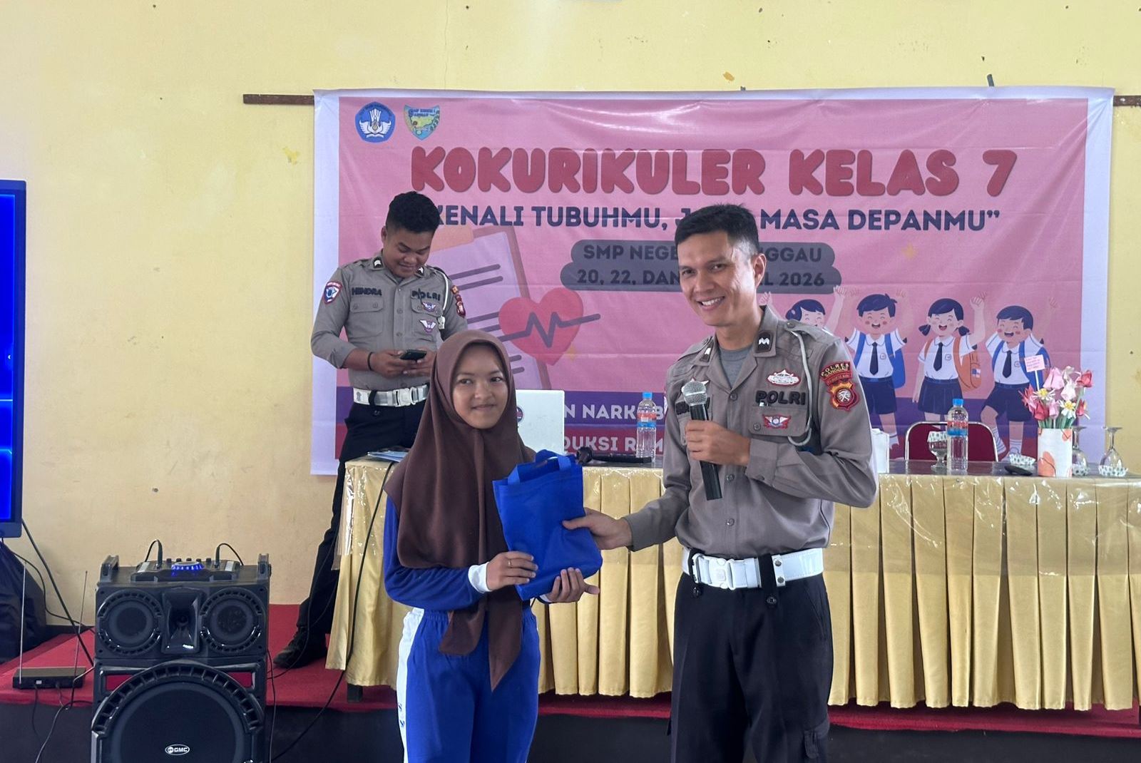 Dari Sekolah untuk Keselamatan, Sat Lantas Polres Sanggau Gencarkan Literasi Berlalu Lintas