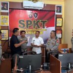 Kapolres Melawi Bersama Tim Itwasda Polda Kalbar Pantau Ruang Layanan 110