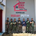 Pastikan Pembangunan Lancar, Dandim 1209/Bengkayang Dampingi Danrem 121/Abw Tinjau Pembangunan KDKMP