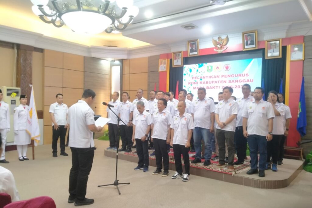 Urbanus Pimpin KONI Sanggau Periode 2026–2030, Target Besar Raih Prestasi di Porprov dan PON 2028