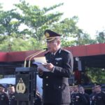 Irwasda Polda Kalbar Pimpin Upacara Hari Lahir Pancasila 2026 di Lapangan Jananuraga