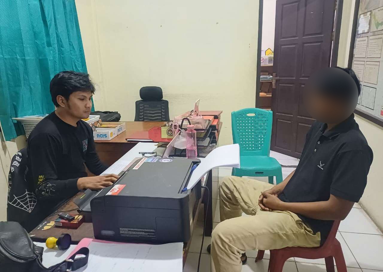 Polsek Sekayam Tangani Dugaan Penggelapan Solar Bus Sekolah, Terduga Akui Perbuatannya