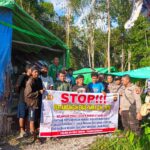 Polsek Batang Tarang Gencarkan Himbauan Cegah PETI, Kapolsek: Lindungi Lingkungan dan Patuhi Hukum