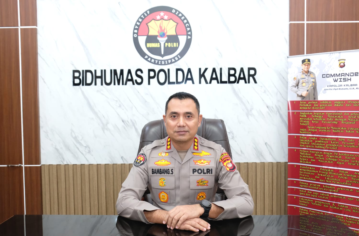 Kapolri Mutasi Sejumlah Pejabat Polda Kalbar, Sejumlah Kapolres Berganti