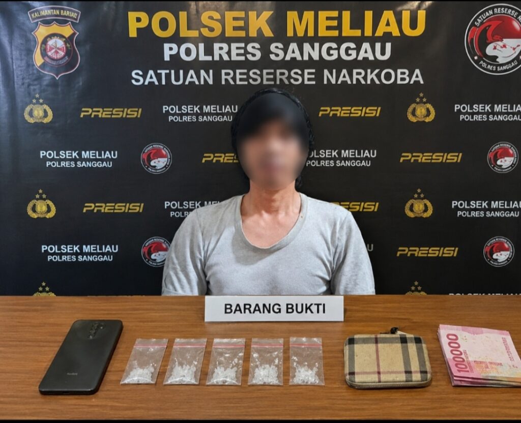 Polsek Meliau Ungkap Kasus Narkotika, Seorang Pria Diamankan Beserta Diduga Sabu