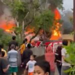 “Sijago Merah” Berulah, Hanguskan Bangunan di Perintis Gang Bakti Sanggau Pemadam Dibantu Warga Berhasil Kendalikan Api; Penyebab Masih Diselidiki