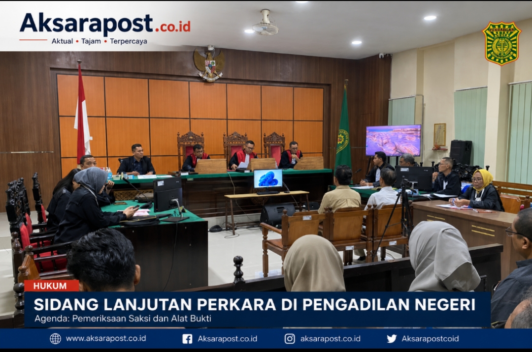 Perkara Korupsi Dana Hibah Mujahidin Bergulir di Pengadilan, Dakwaan Resmi Dibacakan