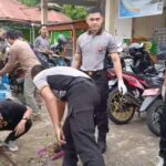 Sambut HUT Bhayangkara ke-80, Polres Sanggau Gelar Bakti Sosial di Pasar Jarai