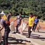 Polsek Tayan Hilir Bersama Forkopimcam Gotong Royong Sukseskan MTQ ke-34 Kabupaten Sanggau