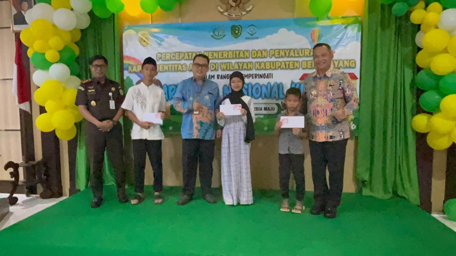 Peringati Hari Anak Nasional Ke-42, Kejari Bengkayang Percepat Penerbitan KIA Bersama Pemkab