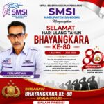 SMSI Kabupaten Sanggau Ucapkan Selamat Hari Bhayangkara ke-80, Apresiasi Dedikasi Polri untuk Masyarakat