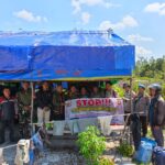 Sisir Lokasi Tambang Ilegal, Tim Gabungan Temukan Pondok dan Mesin Dompeng di Serinjuk