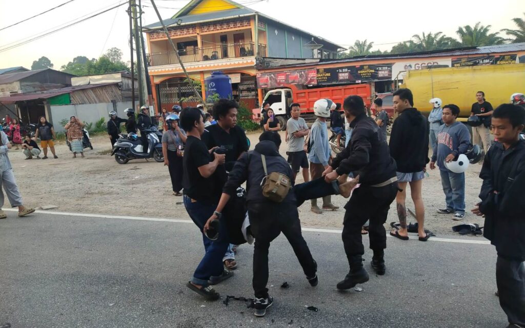 Pengendara Motor Meninggal Dunia dalam Kecelakaan dengan Truk di Tayan Hulu