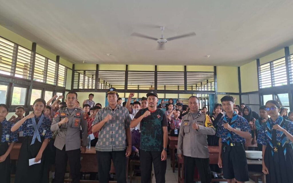 Bangun Generasi Sehat, Polsek Meliau Edukasi Pelajar tentang Ancaman Narkoba