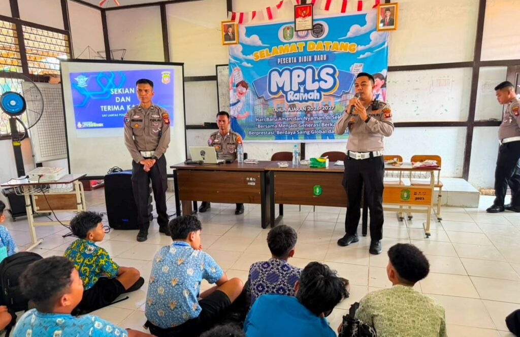 Satlantas Polres Sanggau Ajak Generasi Muda Menjadi Pelopor Keselamatan Berlalu Lintas