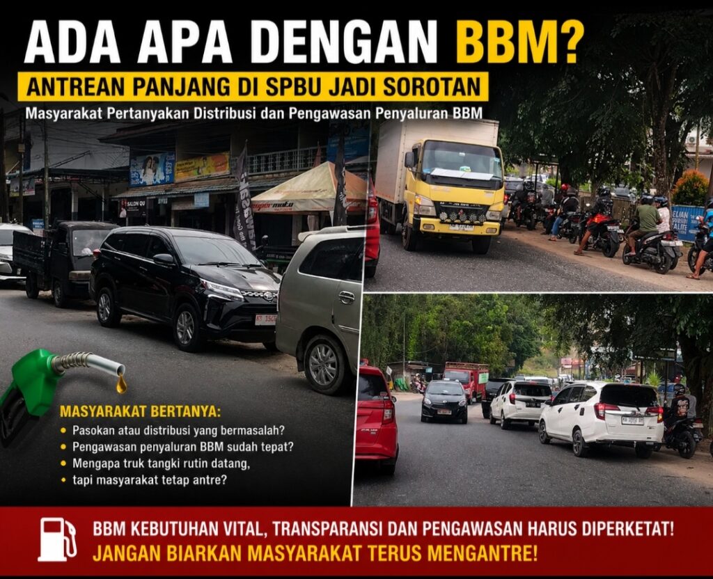 Ada Apa dengan BBM? Antrean Panjang di SPBU Jadi Sorotan, Masyarakat Minta Penjelasan