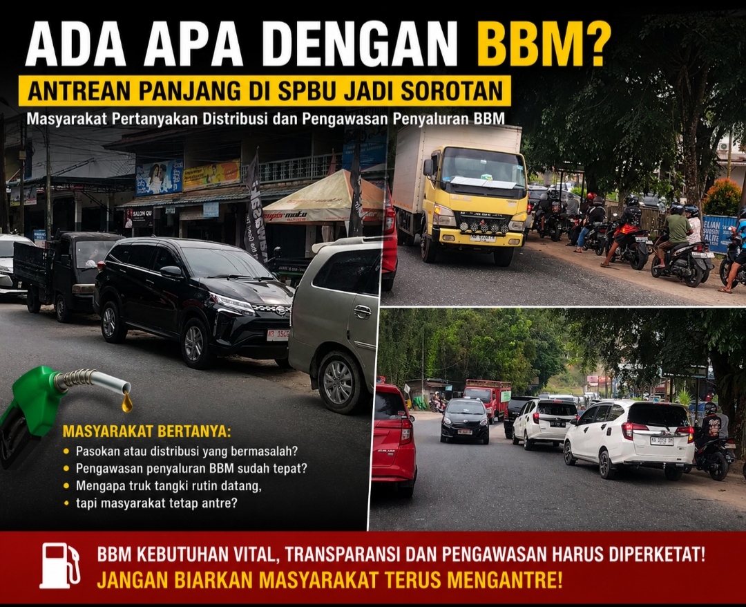 Ada Apa dengan BBM? Antrean Panjang di SPBU Jadi Sorotan, Masyarakat Minta Penjelasan