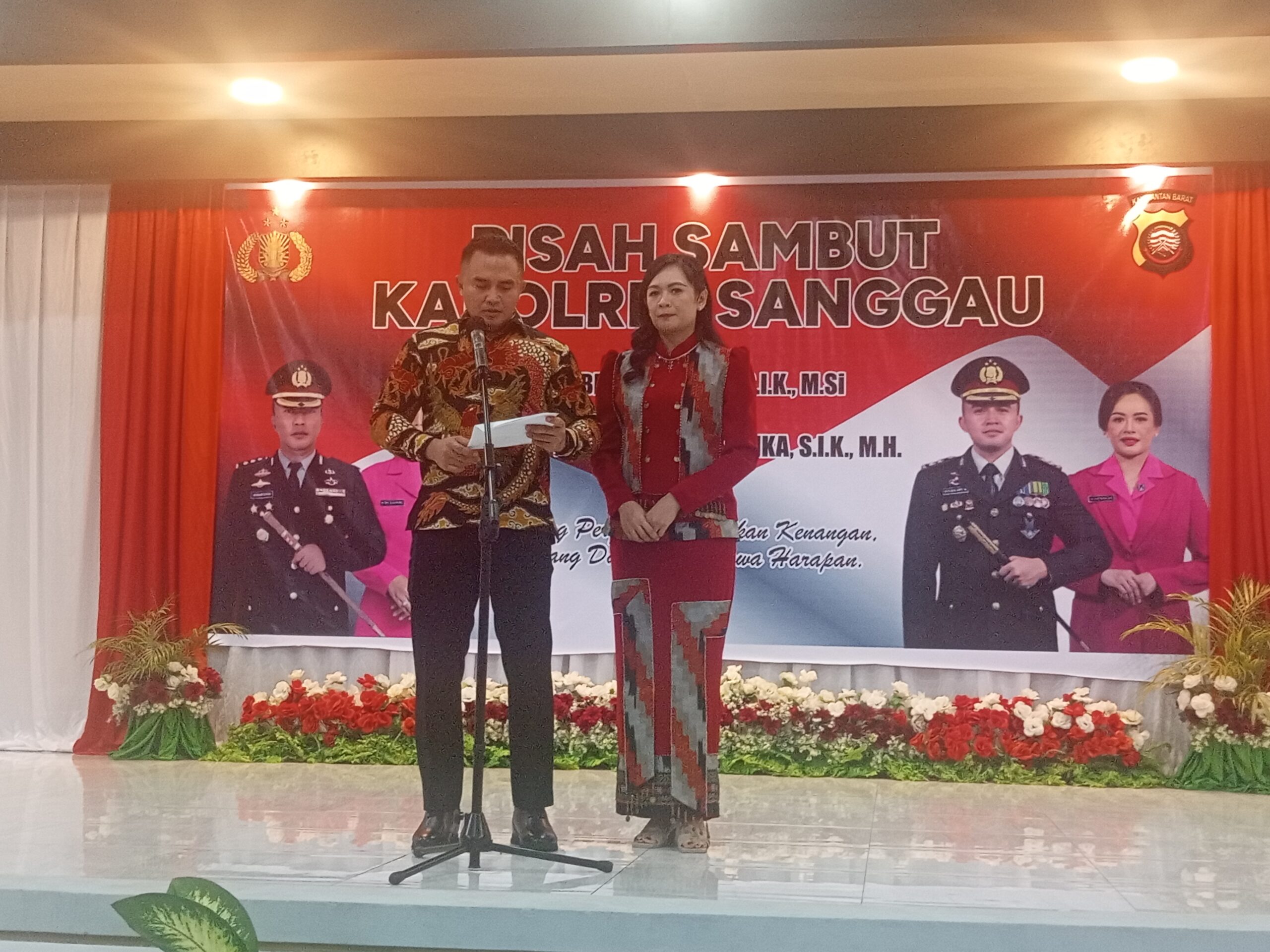 Pemda Sanggau Gelar Acara Pisah Sambut Kapolres Sanggau