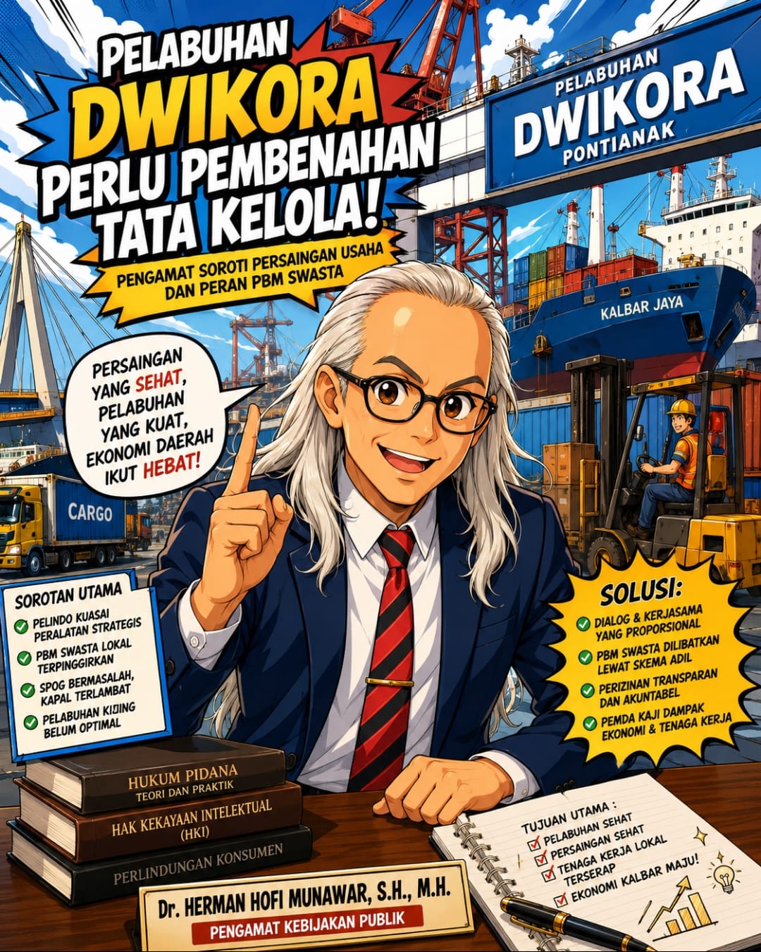 Pengamat: Pelabuhan Harus Jadi Motor Ekonomi, Bukan Hambat Pertumbuhan Pengusaha Lokal