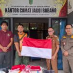 Bendera Merah Putih Berkibar Di Beranda Negeri, Menjaga Kedaulatan Mengawal NKRI
