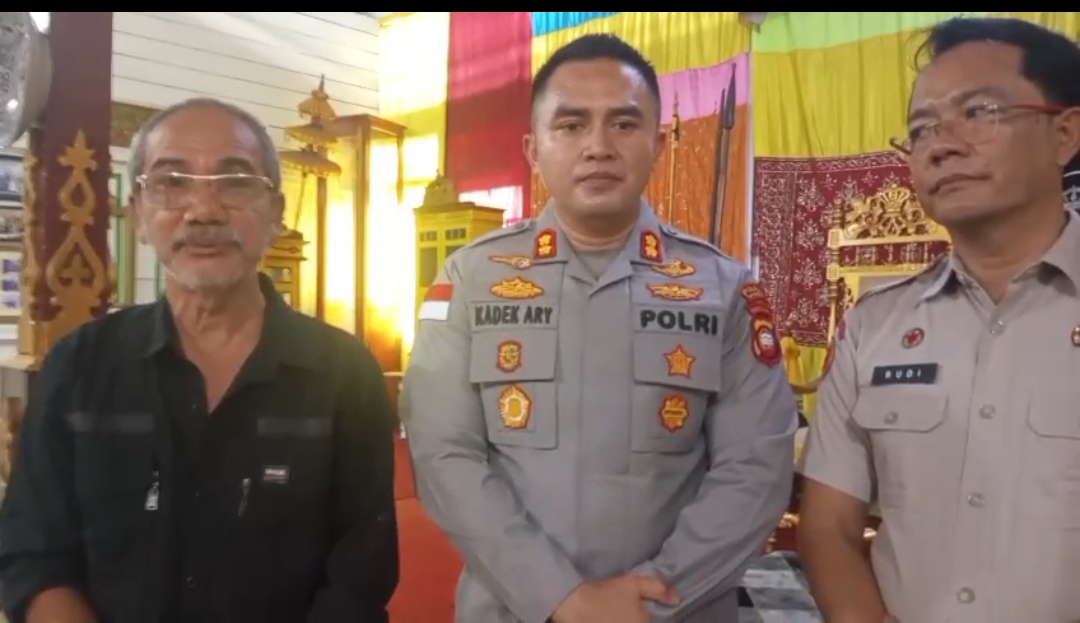 Pangeran Ratu Surya Negara Apresiasi Kunjungan Silaturahmi Kapolres Sanggau