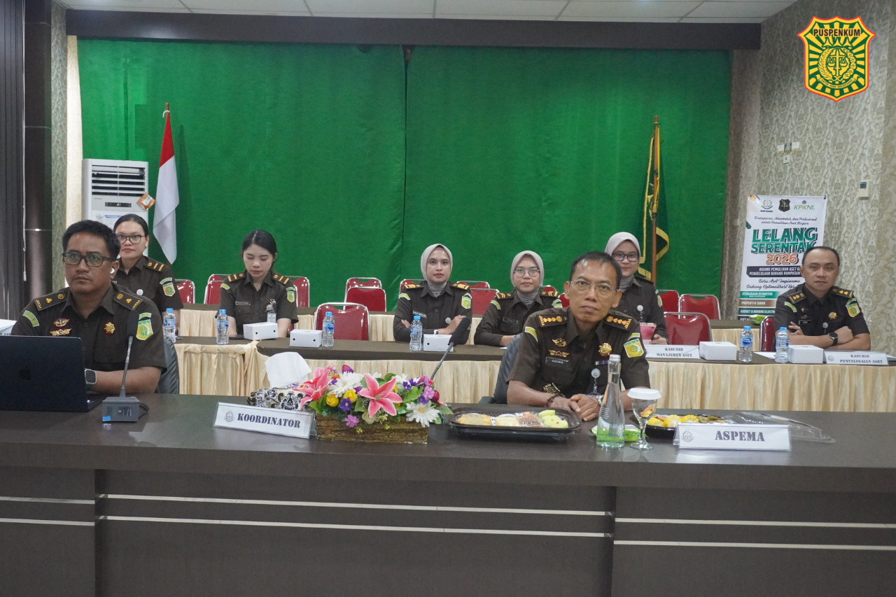 Kejaksaan Tinggi Kalimantan Barat Dukung Lelang Serentak Kejaksaan RI, Optimalkan Pemulihan Aset Negara dan PNBP