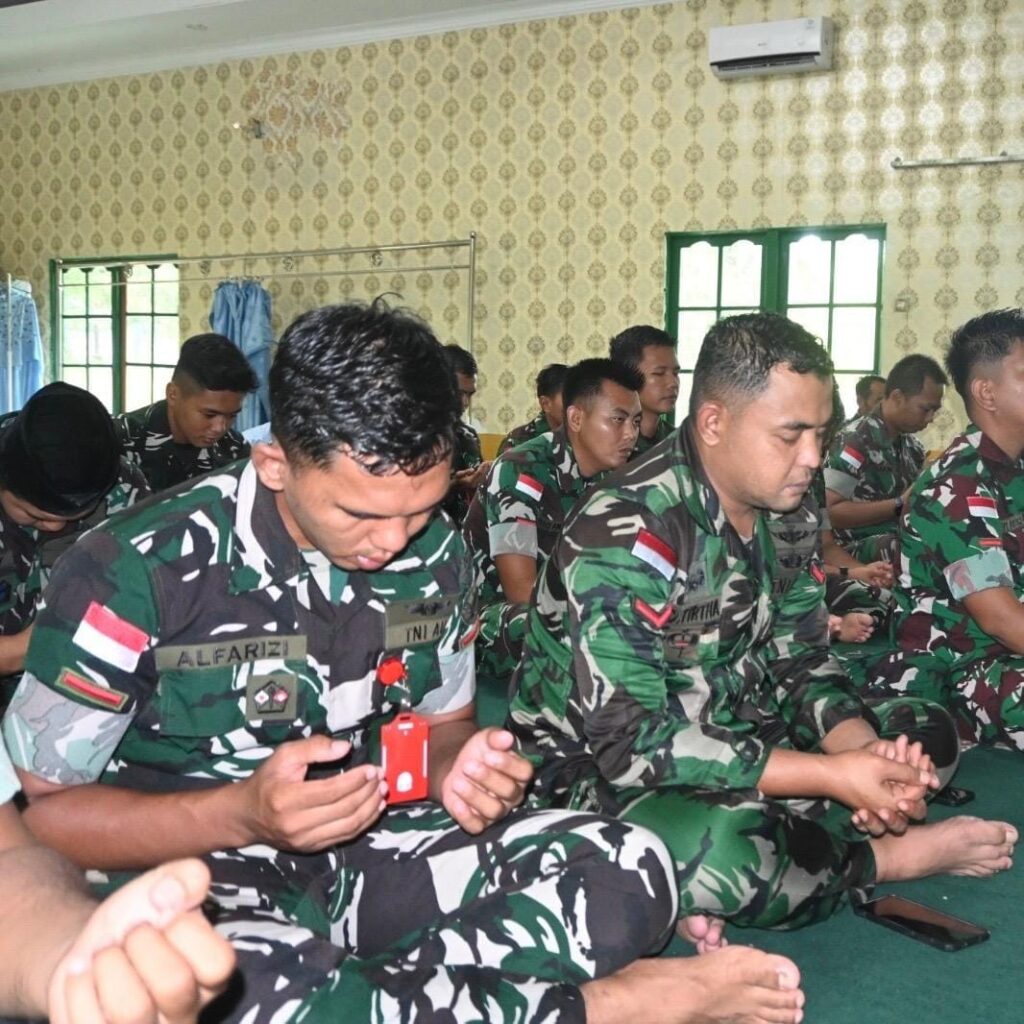 Jelang Demo Udara HUT ke-81 RI, Lanud Harry Hadisoemantri Gelar Doa Bersama