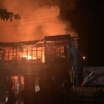 11 Ruko Terbakar di Jalan Jerendeng Abdurahman Bengkayang