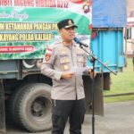 Polres Bengkayang Kawal Pelepasan 70,5 Ton Benih Jagung untuk 14 Kecamatan se Kabupaten Bengkayang