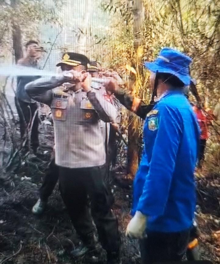 Karhutla di Segole Ditangani Cepat, Tim Gabungan Lakukan Pemadaman hingga Terkendali