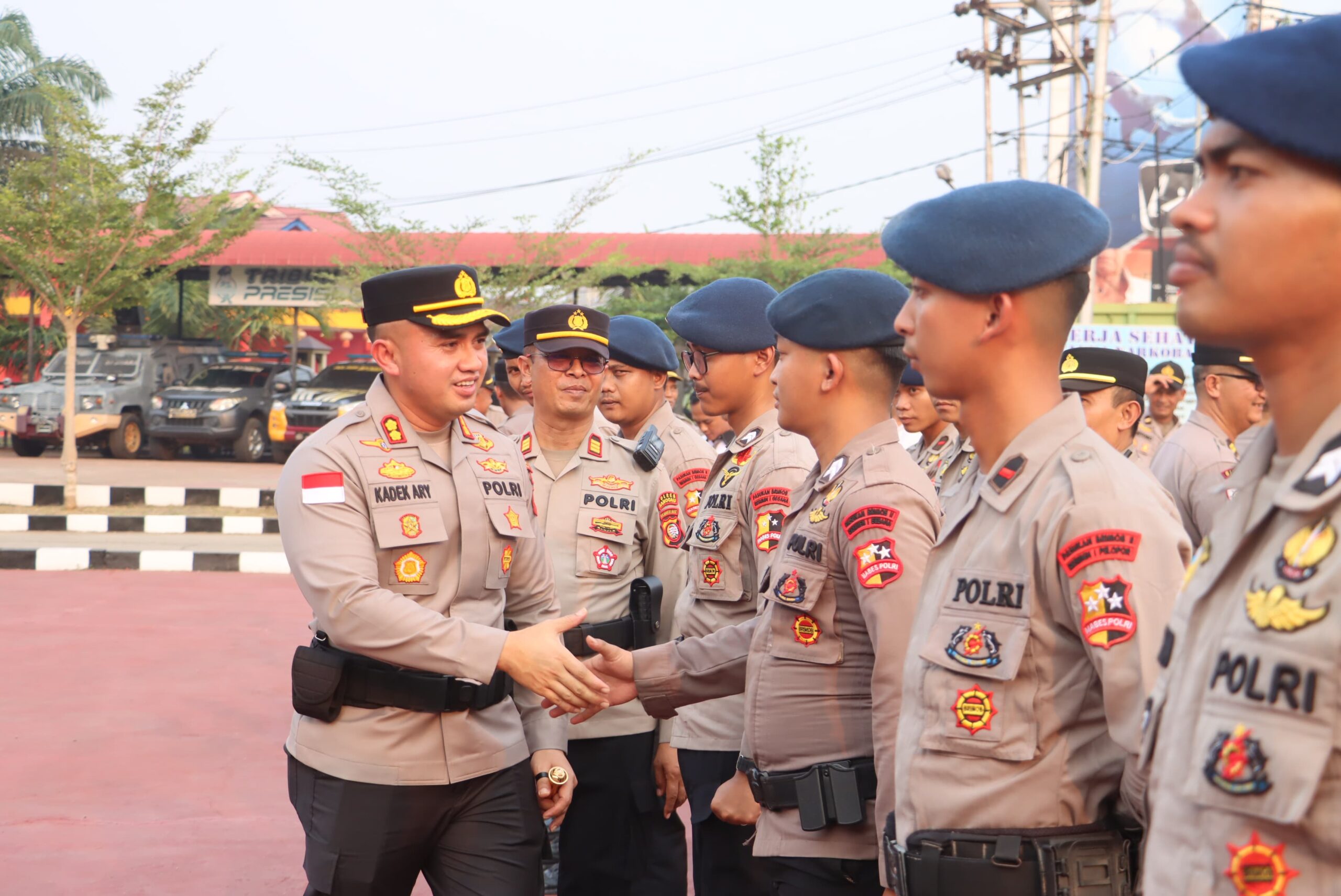 30 Personel Brimob Mabes Polri Diperbantukan ke Sanggau, Fokus Perkuat Penanganan Karhutla