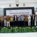 SMSI Kukuhkan Pokja Newsroom Jaga Desa, Hasyim Djojohadikusumo: “Saya Datang karena Percaya”