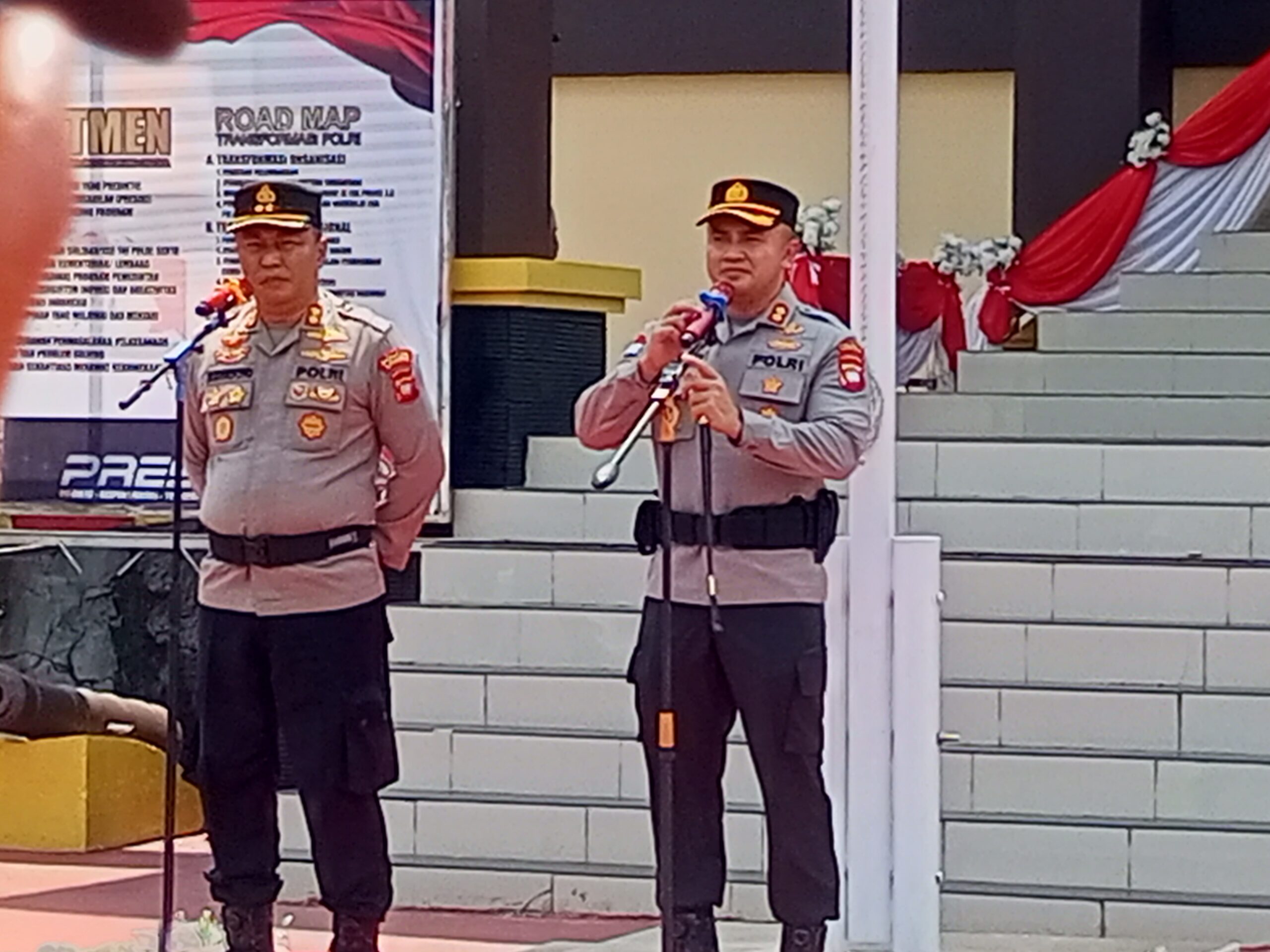 AKBP Sudarsono Berpamitan, AKBP Kadek Ary Mahardika Siap Lanjutkan Pengabdian di Polres Sanggau