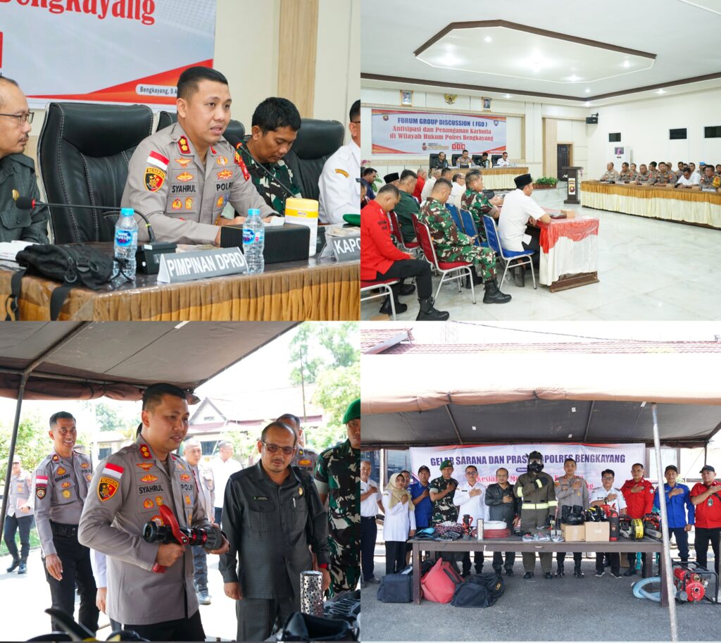 Gelar FGD Penanganan Karhutla, Polres Bengkayang Dorong Pembentukan Satgas hingga Desa Tanggap Bencana