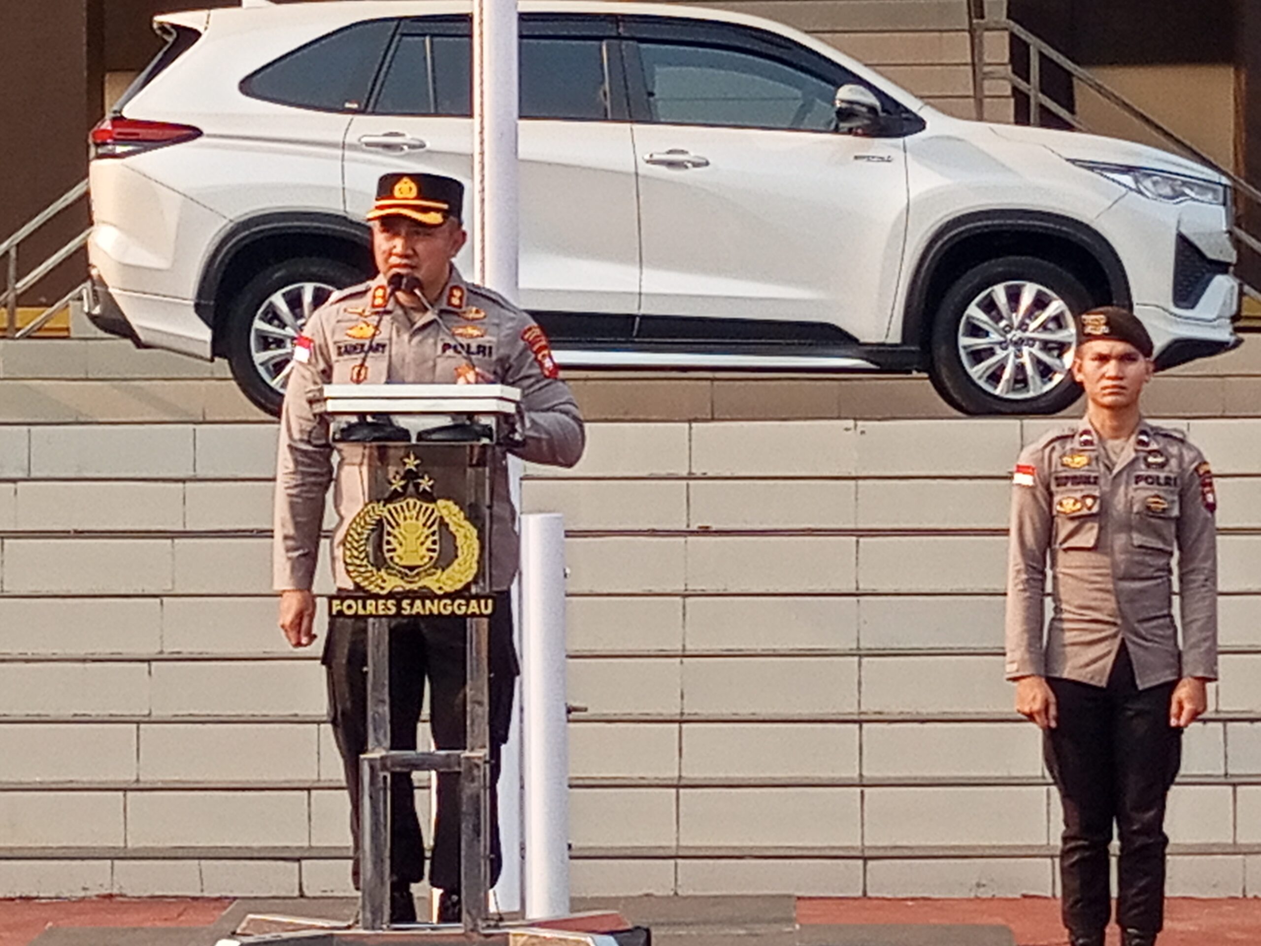 Kapolres Sanggau Tekankan Kesiapsiagaan Personel Hadapi Ancaman Karhutla