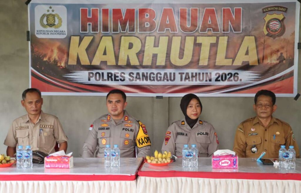 Karhutla Mengancam Saat Kemarau, Kapolres Sanggau Minta Warga Perkuat Pencegahan